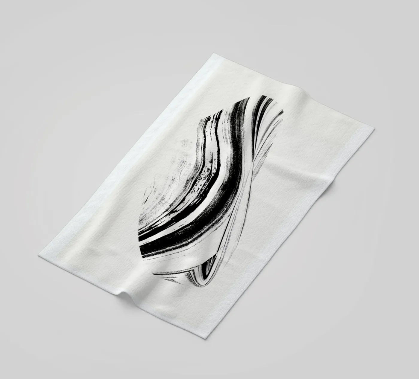 Negative Cohesion serviette de plage de Graphite