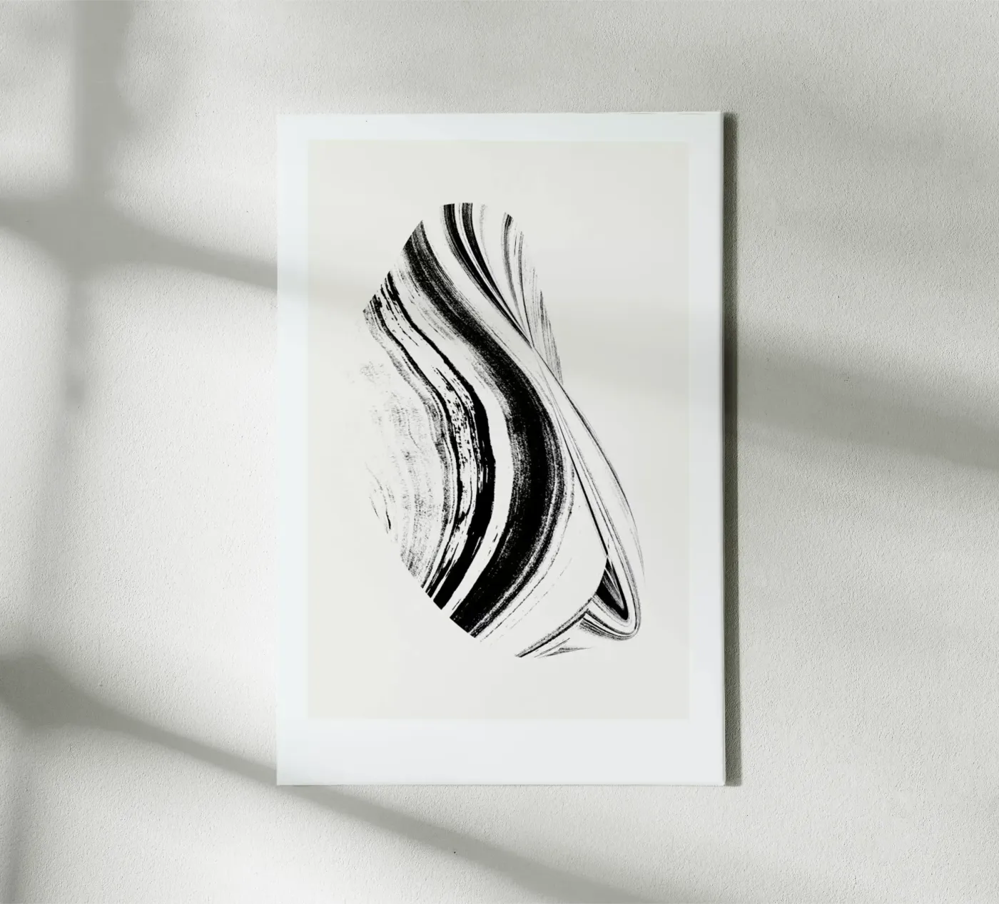 Negative Cohesion Leinwand von Graphite