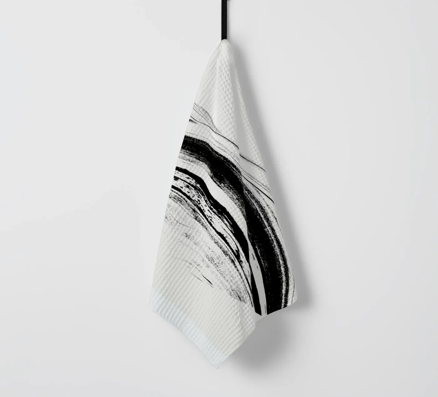 Negative Cohesion Geschirrtuch von Graphite