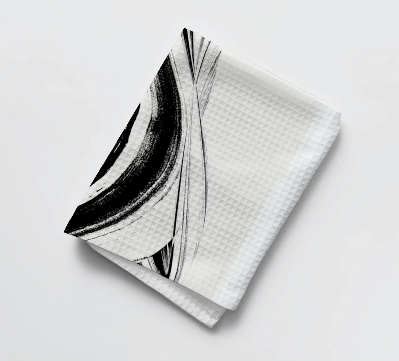 Negative Cohesion Geschirrtuch von Graphite