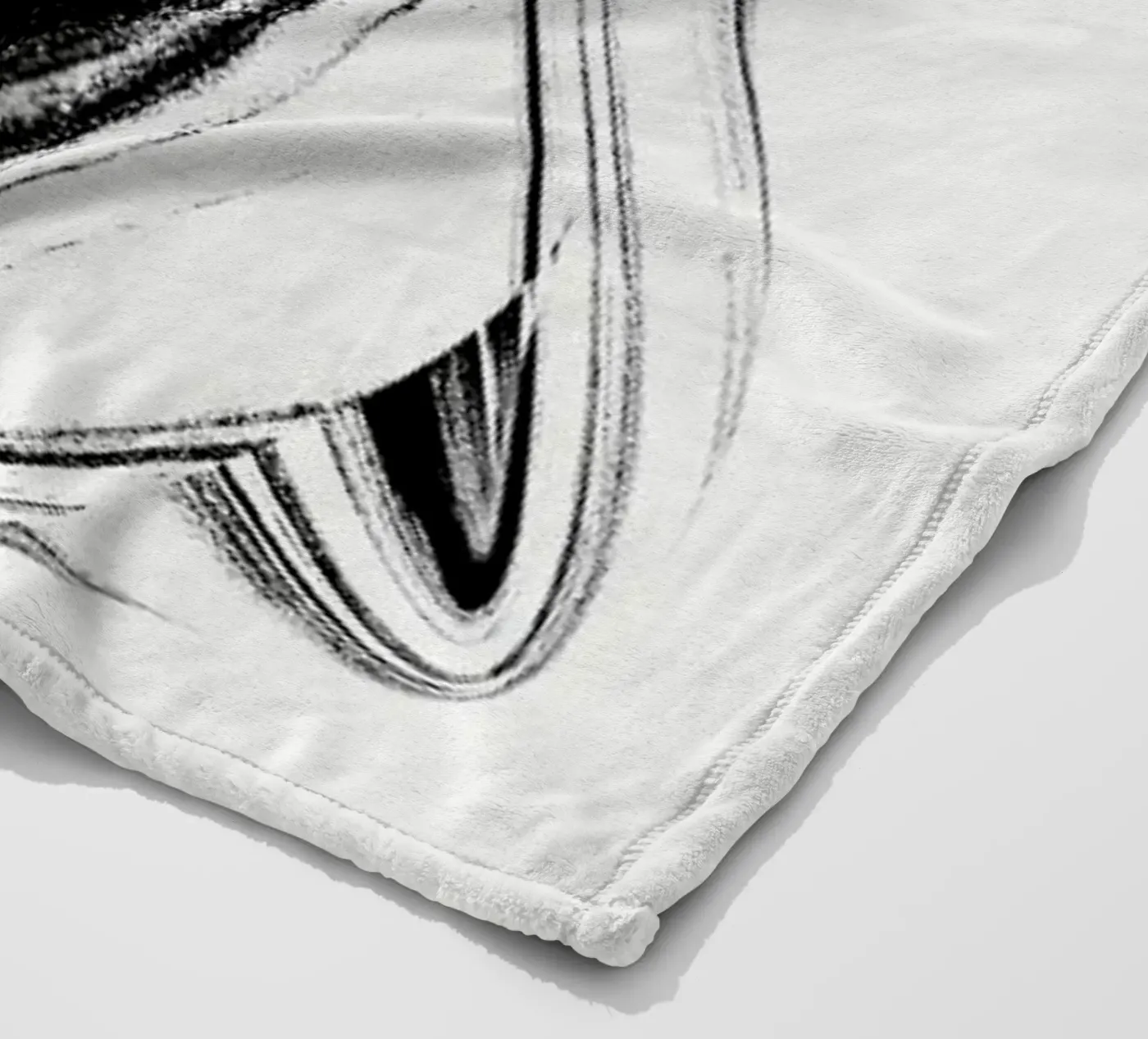 Negative Cohesion plaid polaire de Graphite