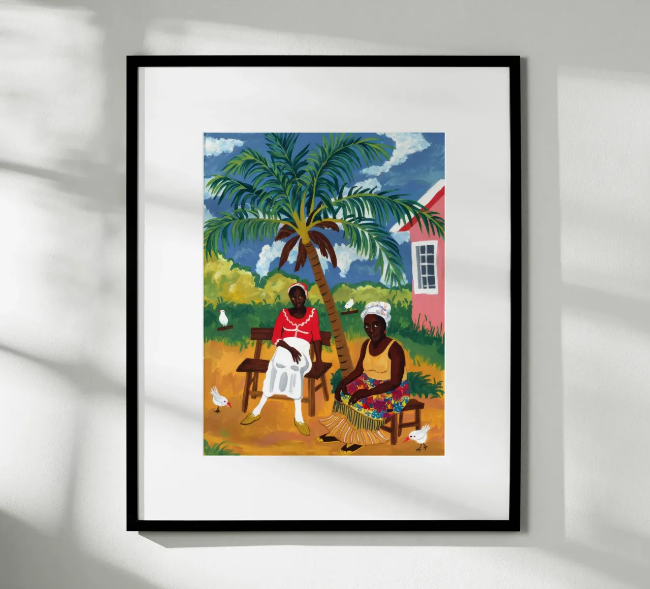 Cucito artistico creativo poster con telaio in alluminio da Ebony Carpenter