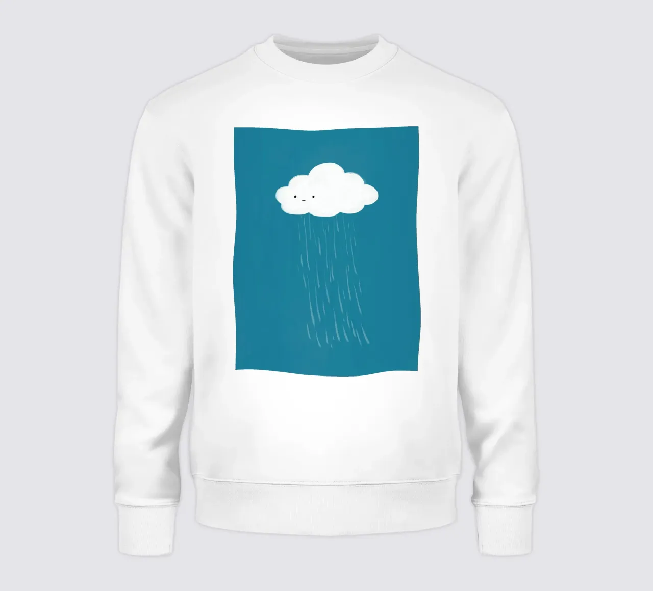 Cloud sweatshirt van Johannes Lott Illustration