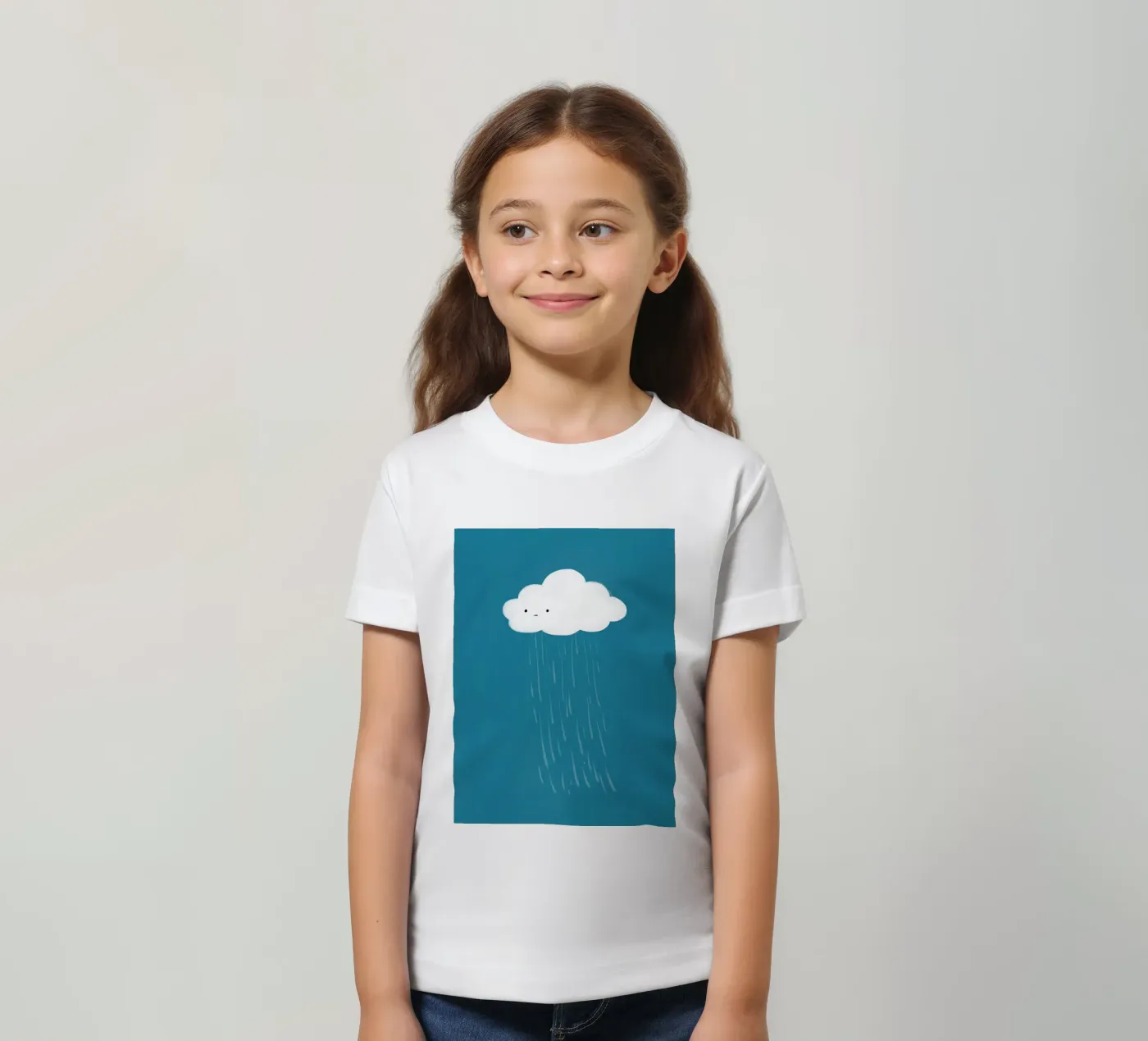Cloud kinder t-shirt van Johannes Lott Illustration