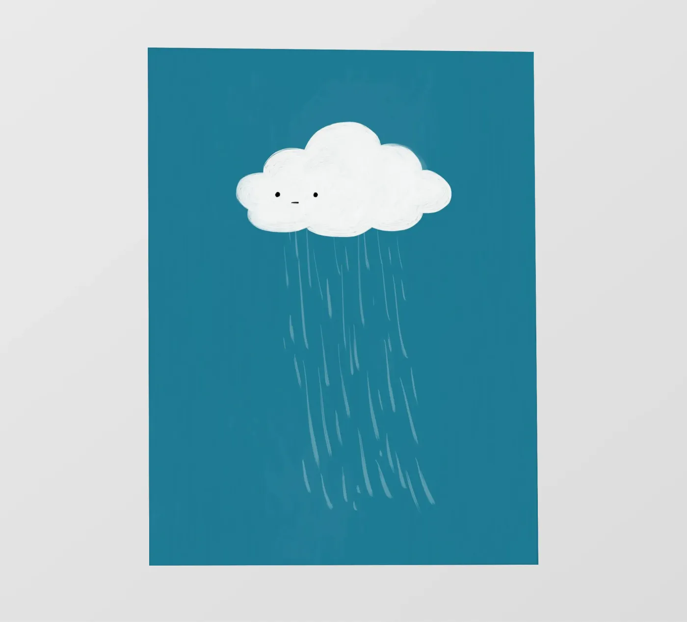 Cloud pvc-zeil van Johannes Lott Illustration