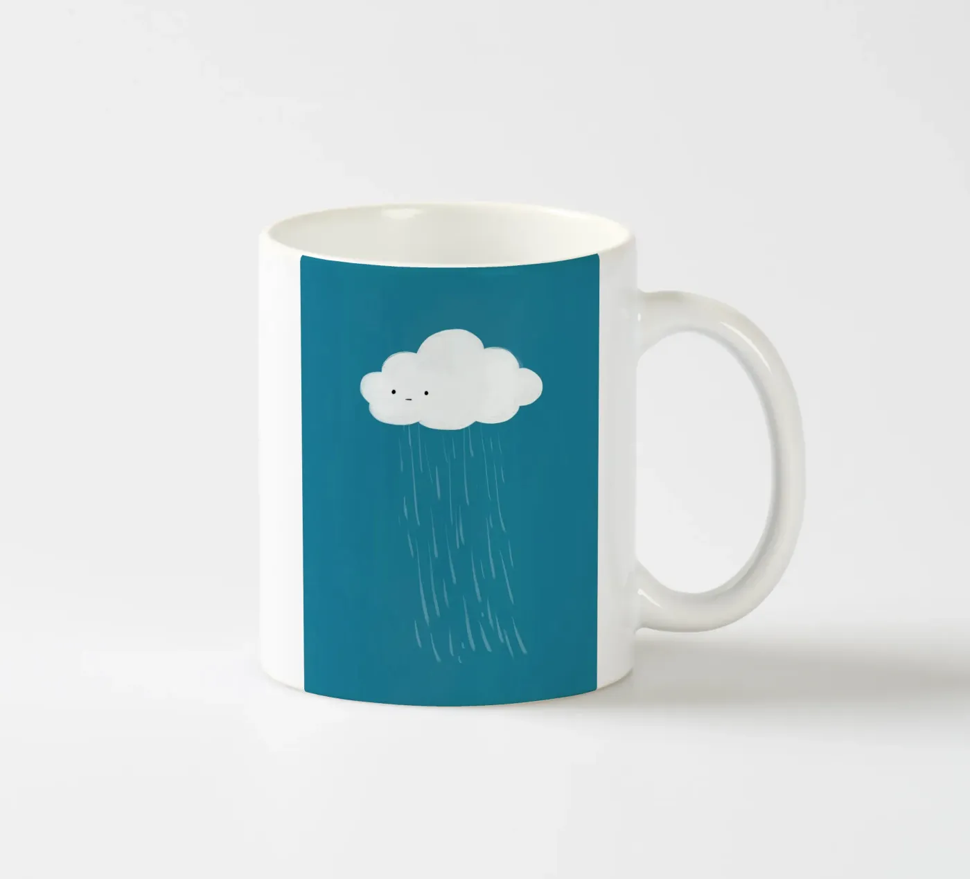 Cloud ceramic mug by Johannes Lott Illustration