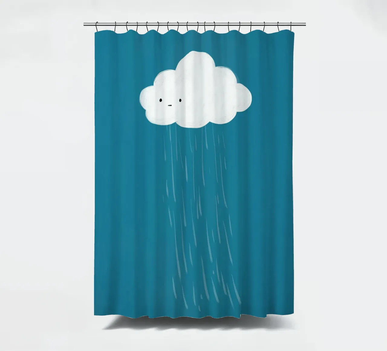 Cloud douchegordijn van Johannes Lott Illustration