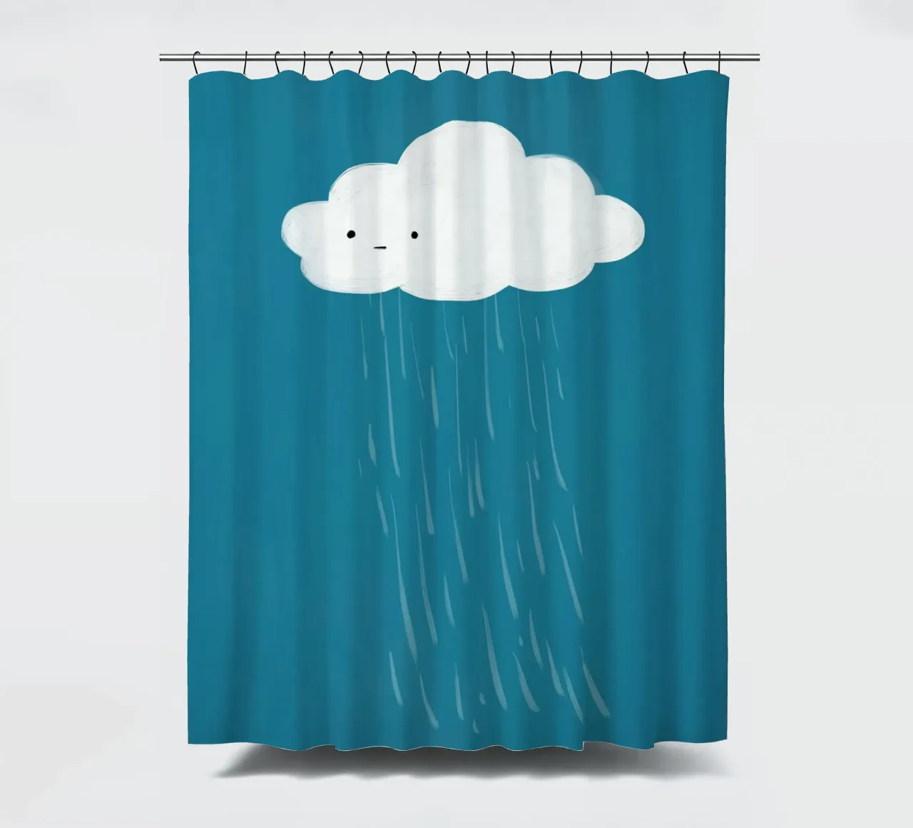 Cloud douchegordijn van Johannes Lott Illustration