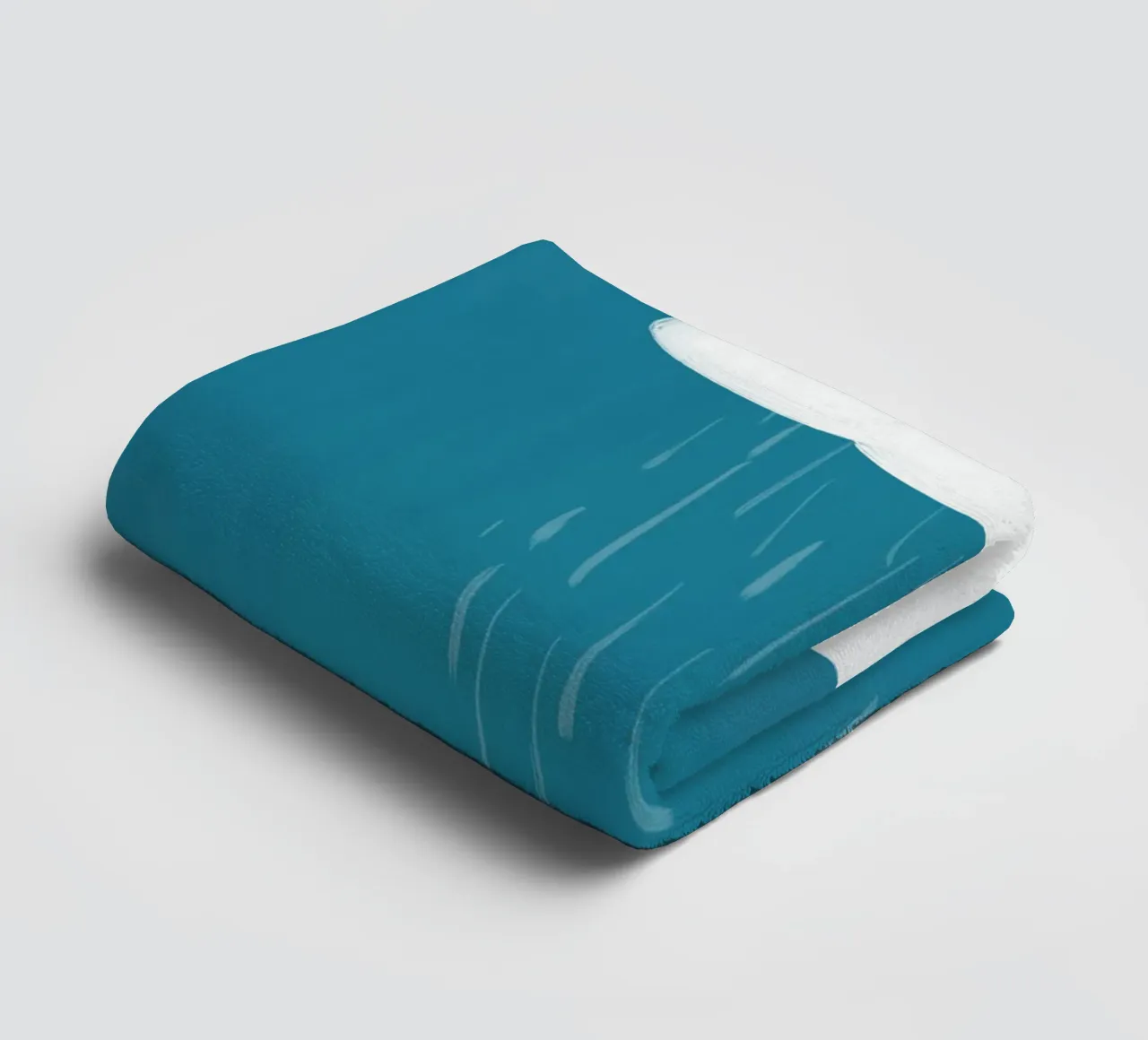 Cloud towel by Johannes Lott Illustration