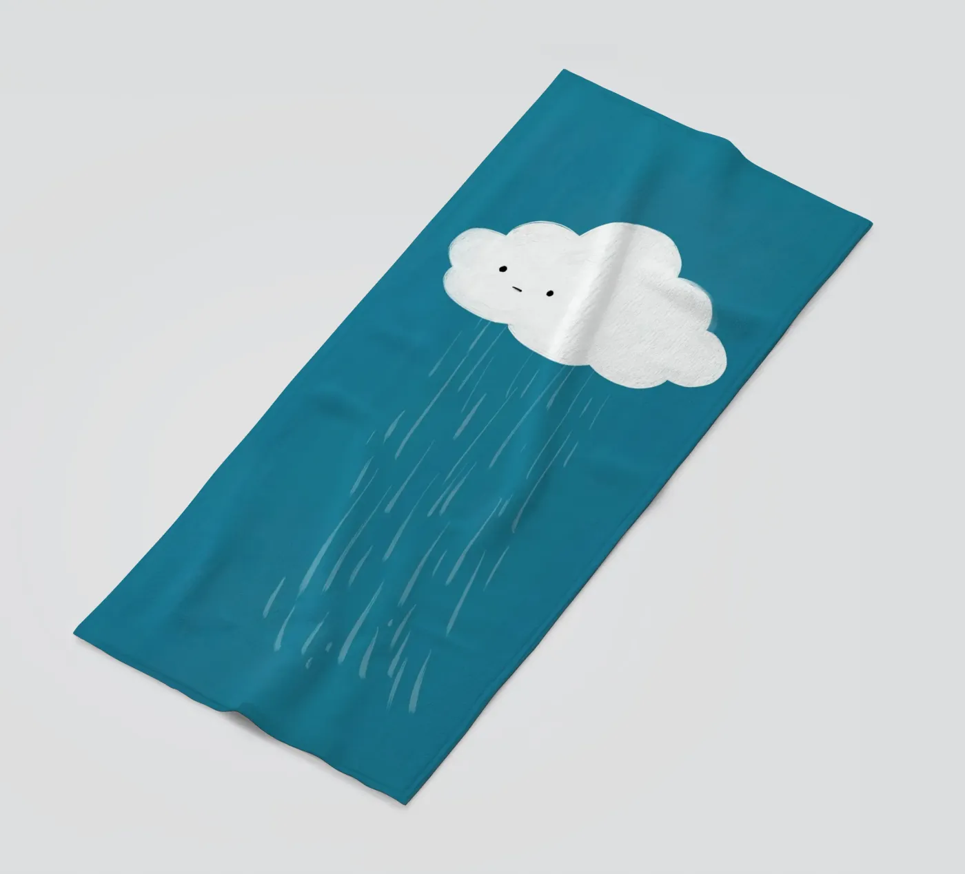 Nuage serviette de plage de Johannes Lott Illustration