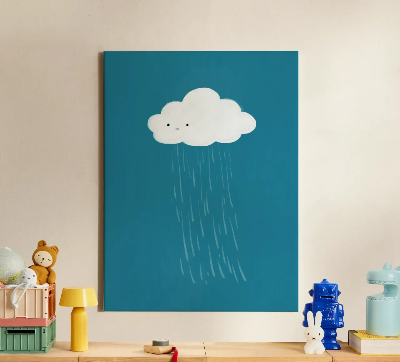 Cloud canvas van Johannes Lott Illustration