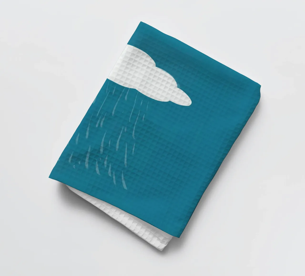 Cloud Geschirrtuch von Johannes Lott Illustration