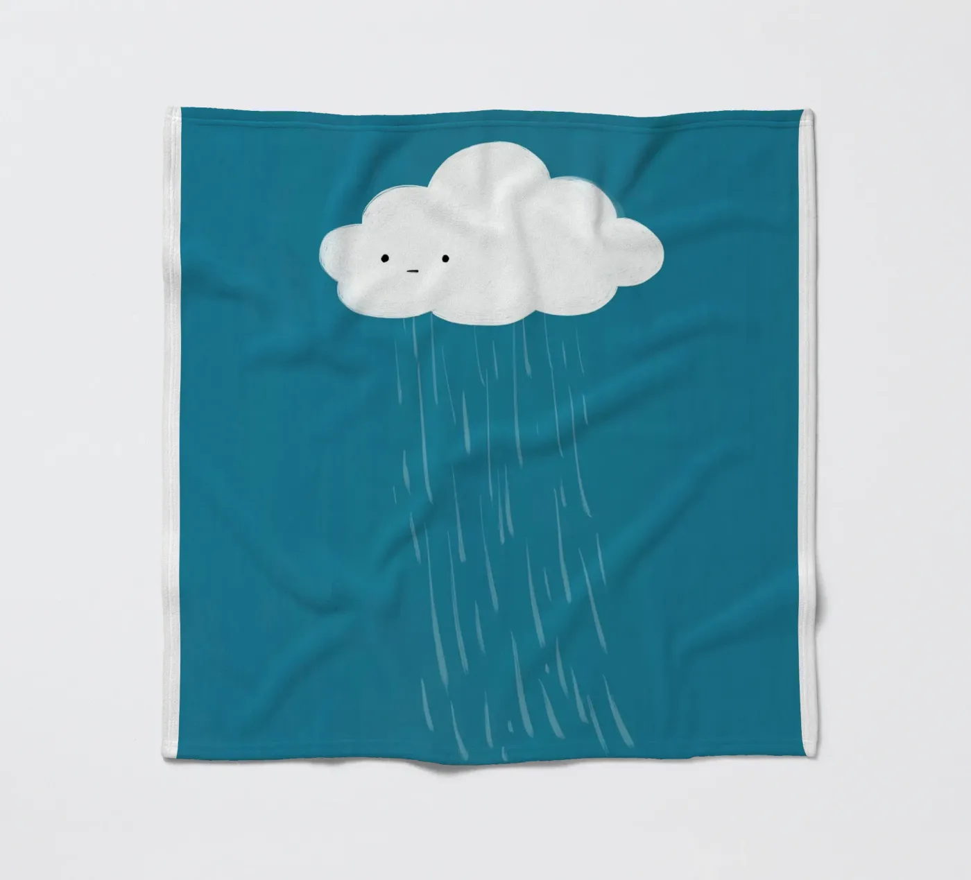 Cloud fleecedeken van Johannes Lott Illustration