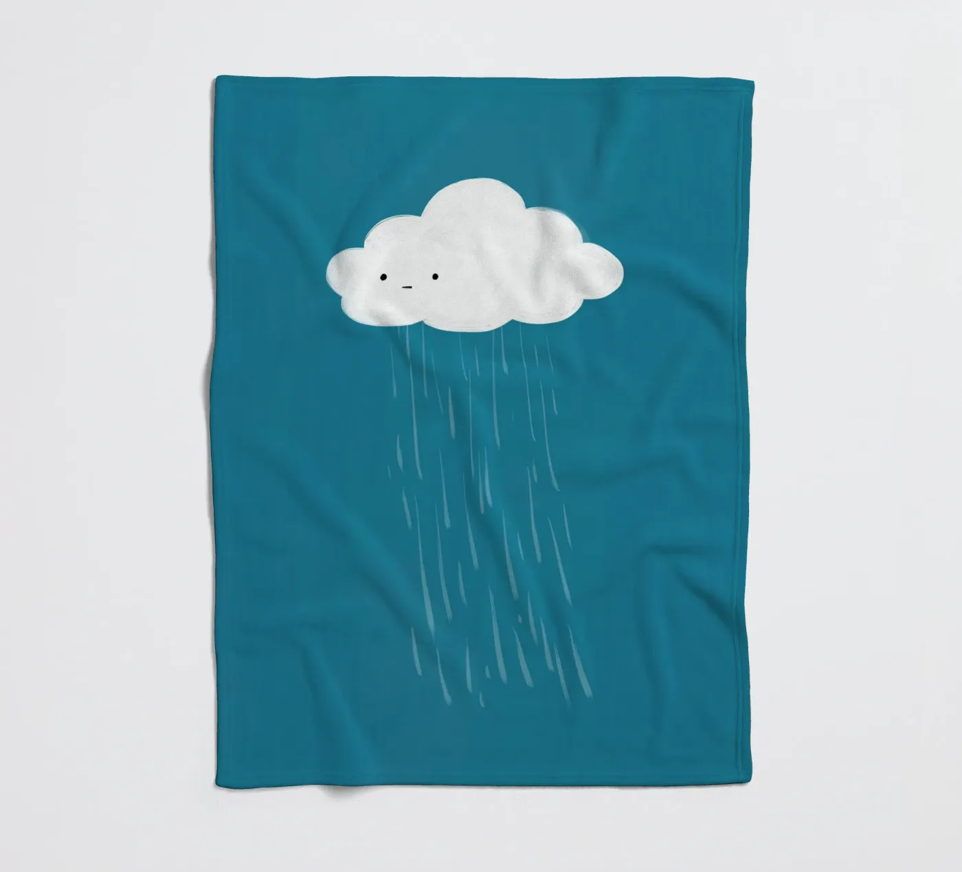 Cloud fleecedeken van Johannes Lott Illustration