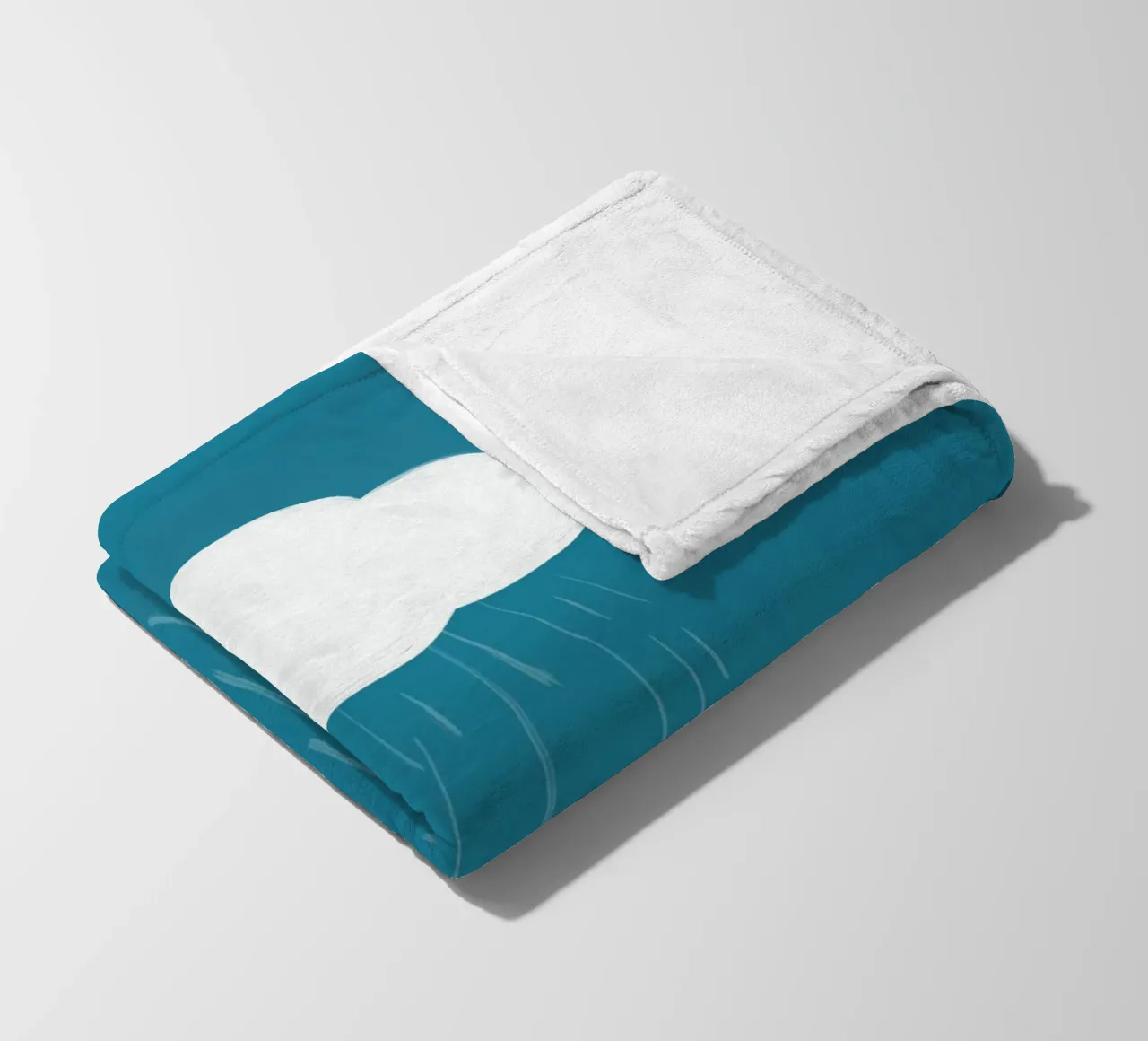 Cloud fleecedeken van Johannes Lott Illustration