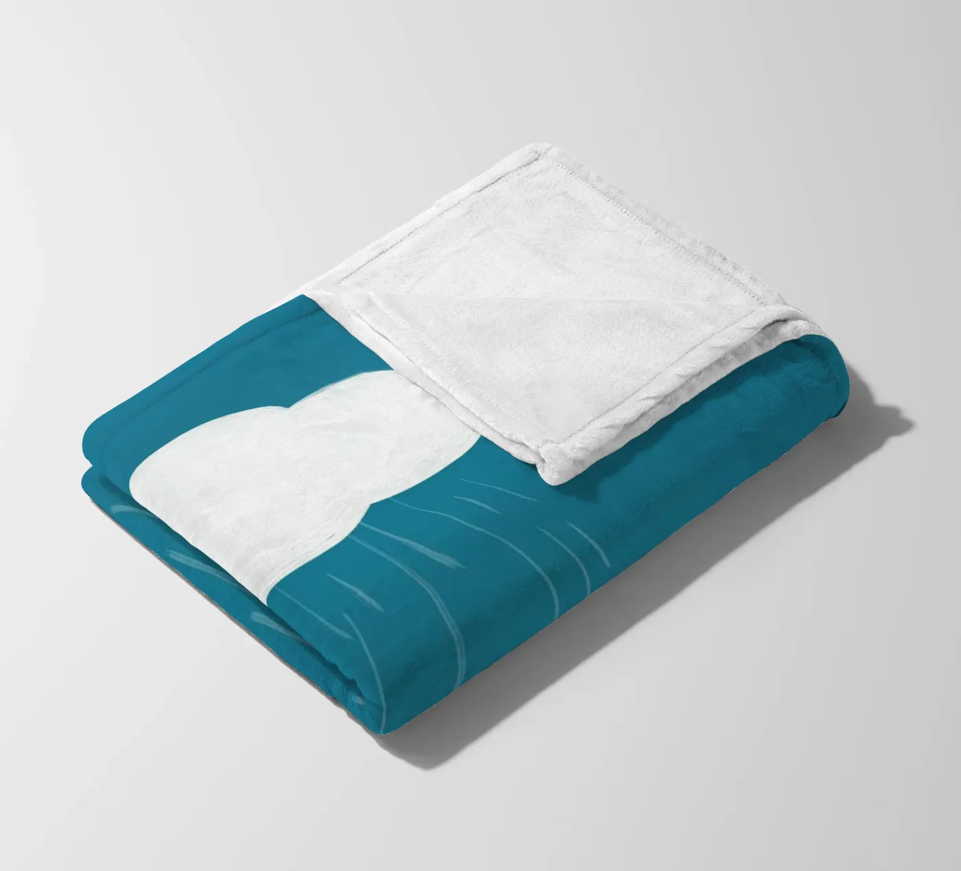 Cloud fleecedeken van Johannes Lott Illustration