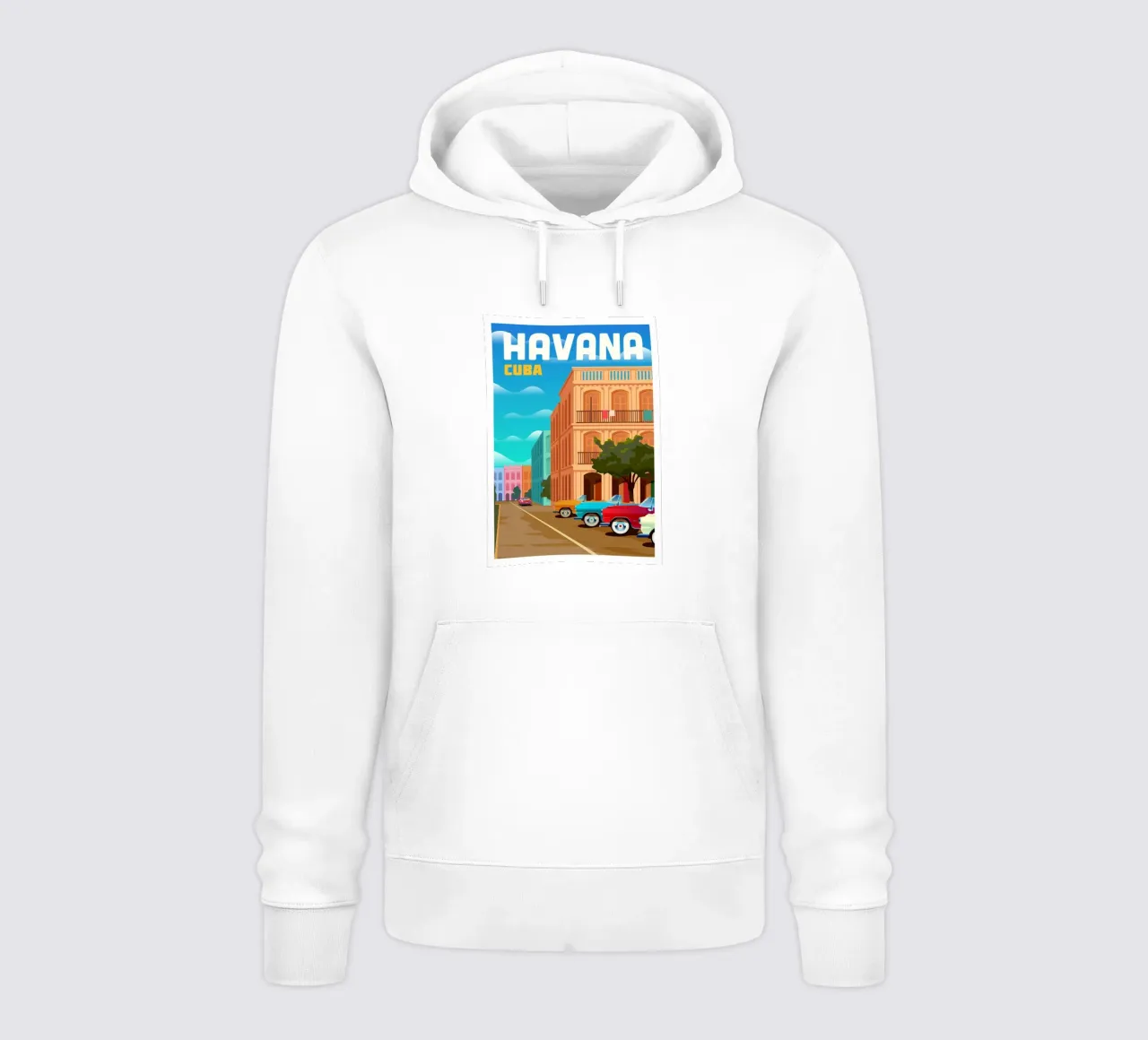 L'Avana, Cuba felpa con cappuccio da Wanderlust Vibes
