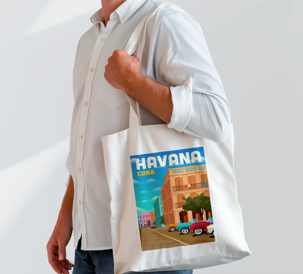 Havana, Cuba tote bag by Wanderlust Vibes