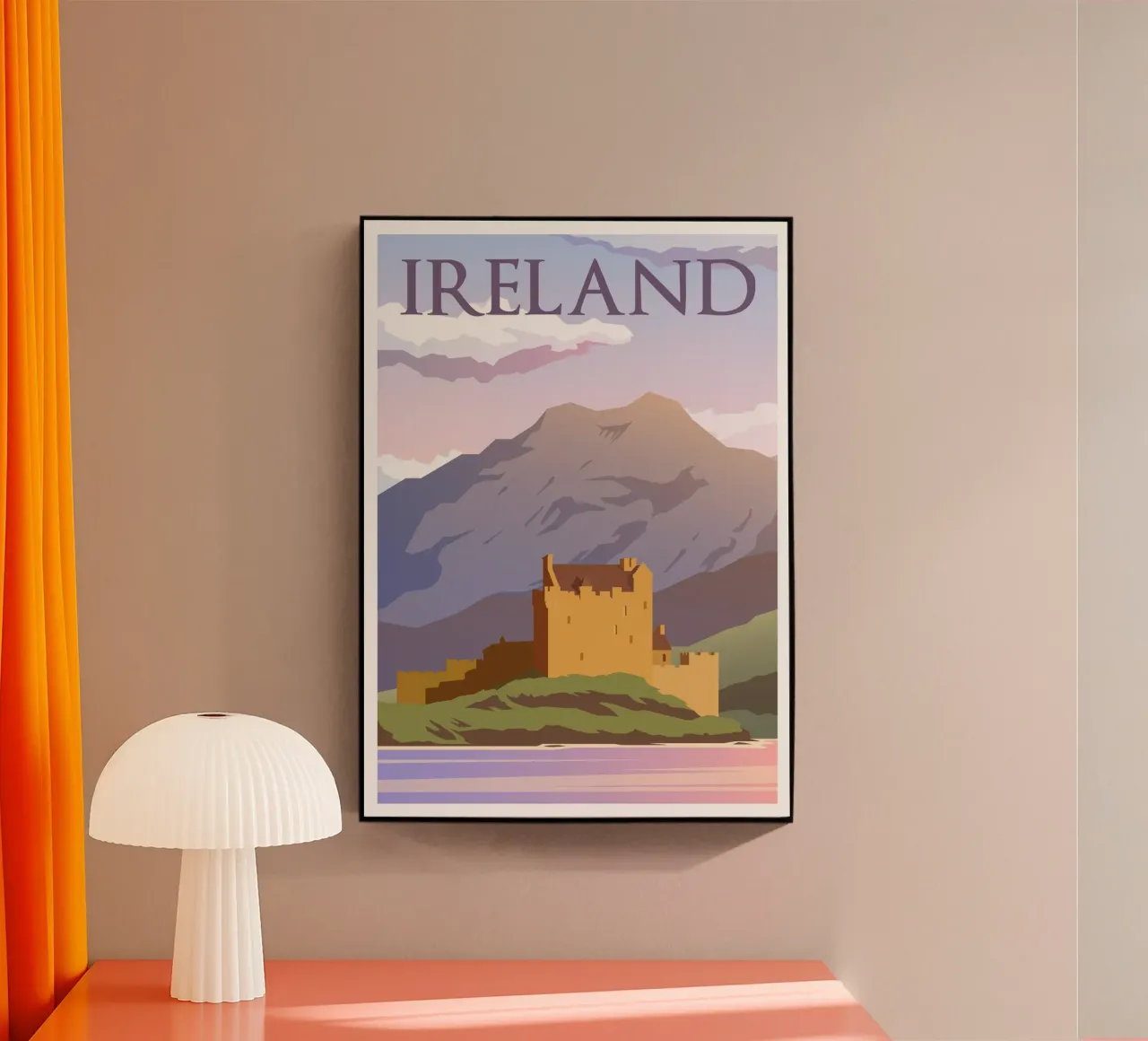 Irlanda plexiglass da Wanderlust Vibes