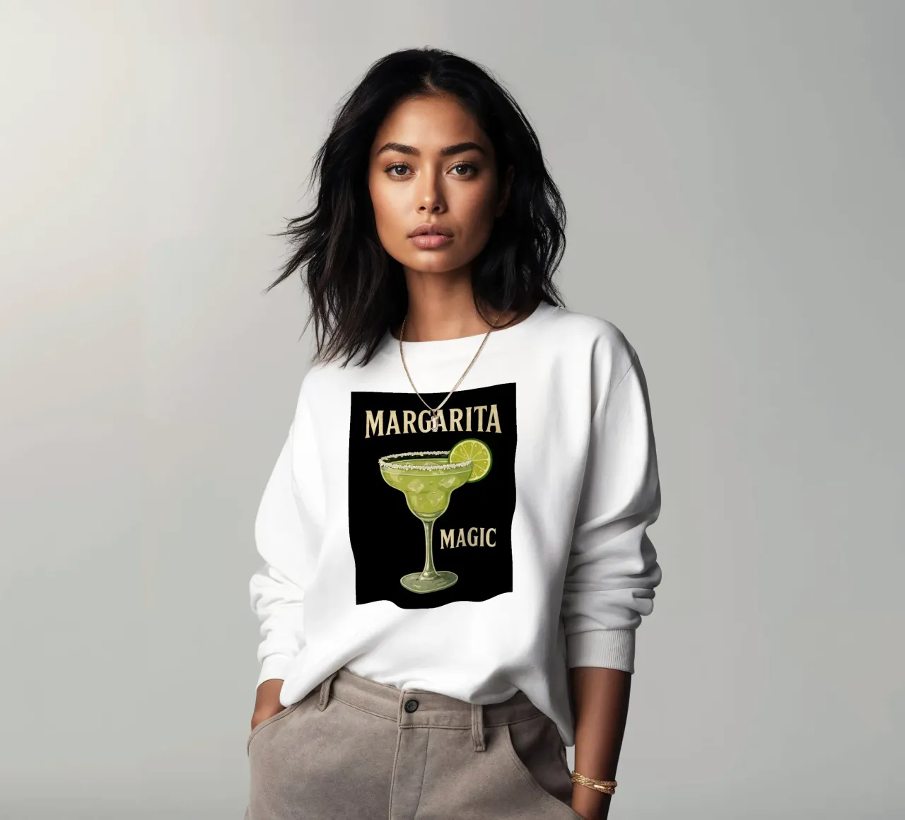 Cocktail Margarita Magic felpa da 🎁 ARTVI-SHOP