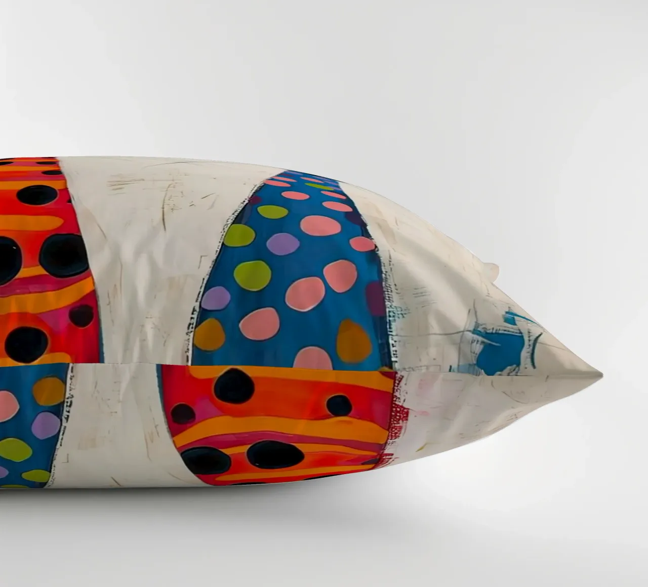Two very friendly rabbits decorative cushion by 🎨 Point and Art