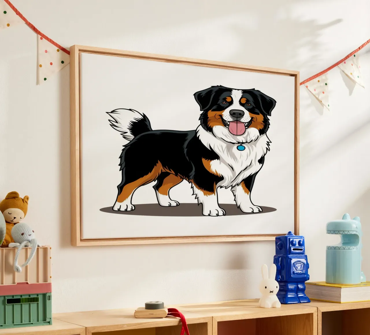 Liefste, liefste, liefste #47 canvas met Baklijst van Yumis.Beargang.and.Me