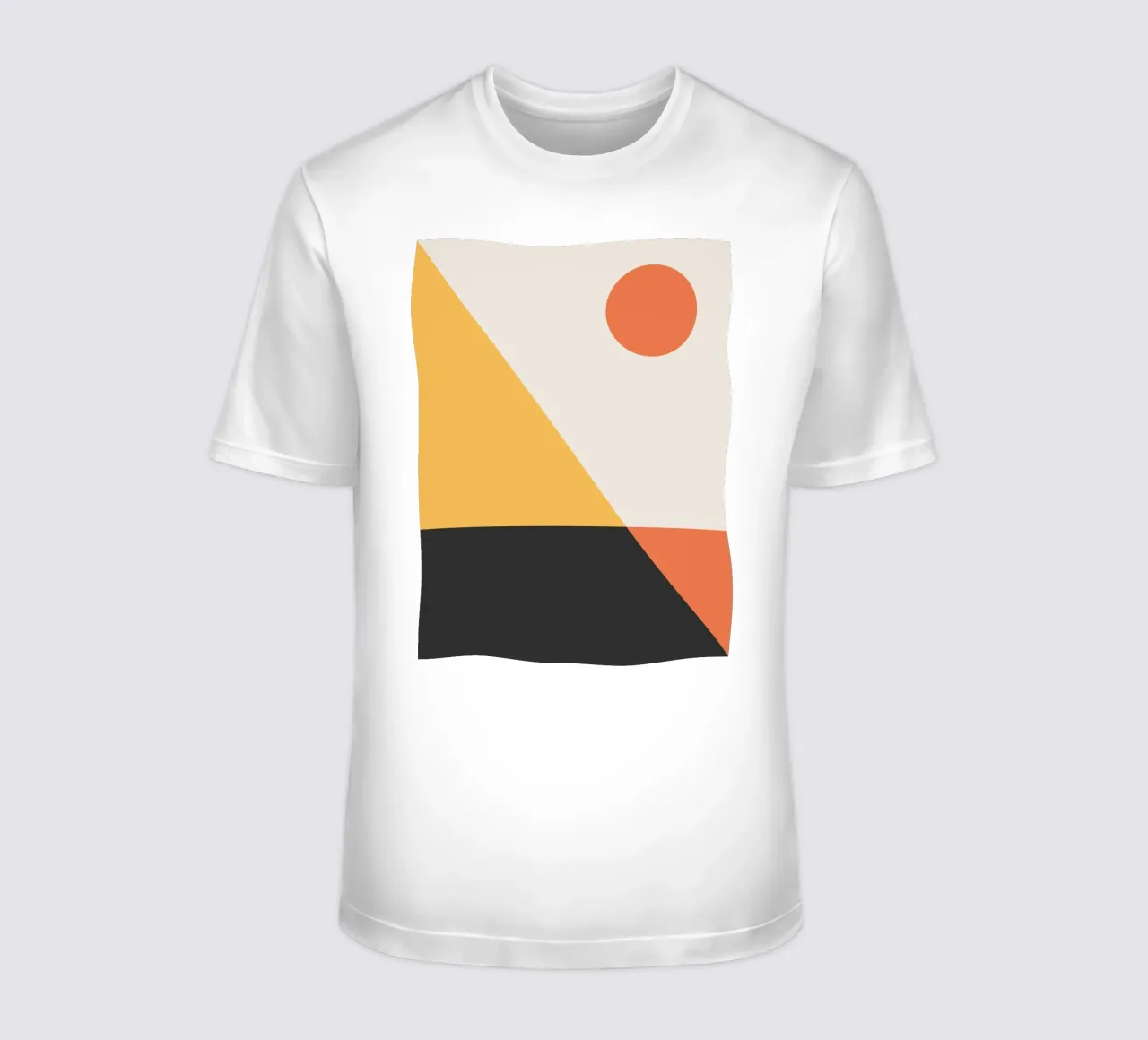Abstrait Boho mid century Motif 30 t-shirt de Paigaam Studio