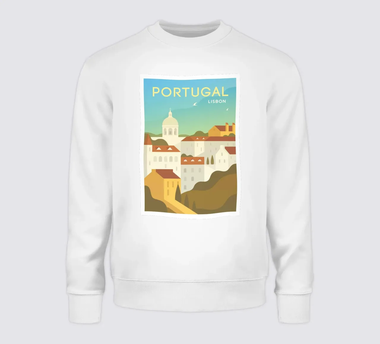 Lisbon, Portugal sweatshirt by Wanderlust Vibes