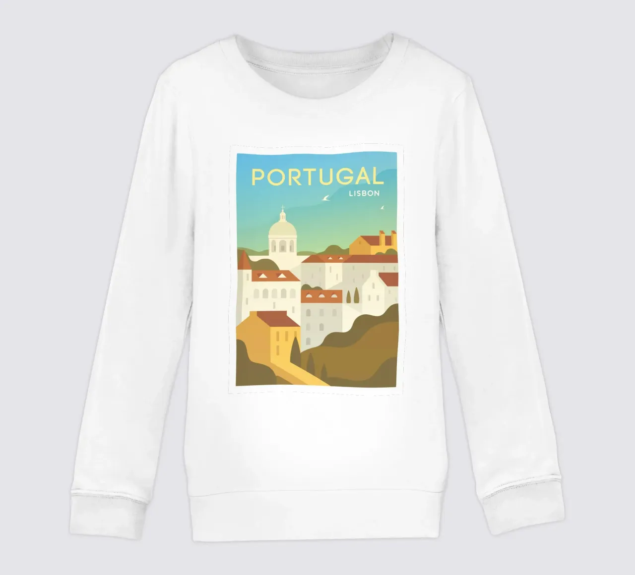 Lisbona, Portogallo felpa bambino da Wanderlust Vibes