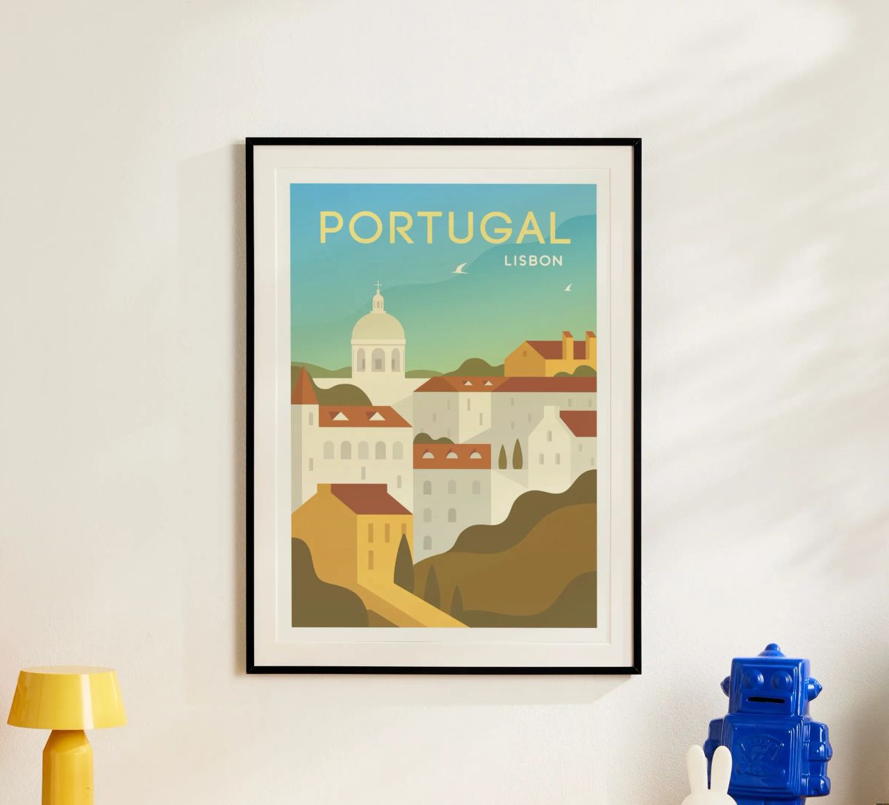 Lisbonne, Portugal poster de Wanderlust Vibes