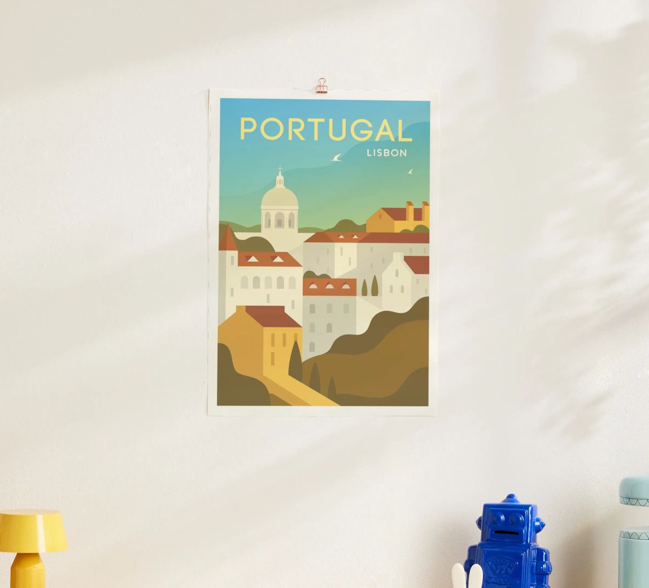 Lisbonne, Portugal poster de Wanderlust Vibes