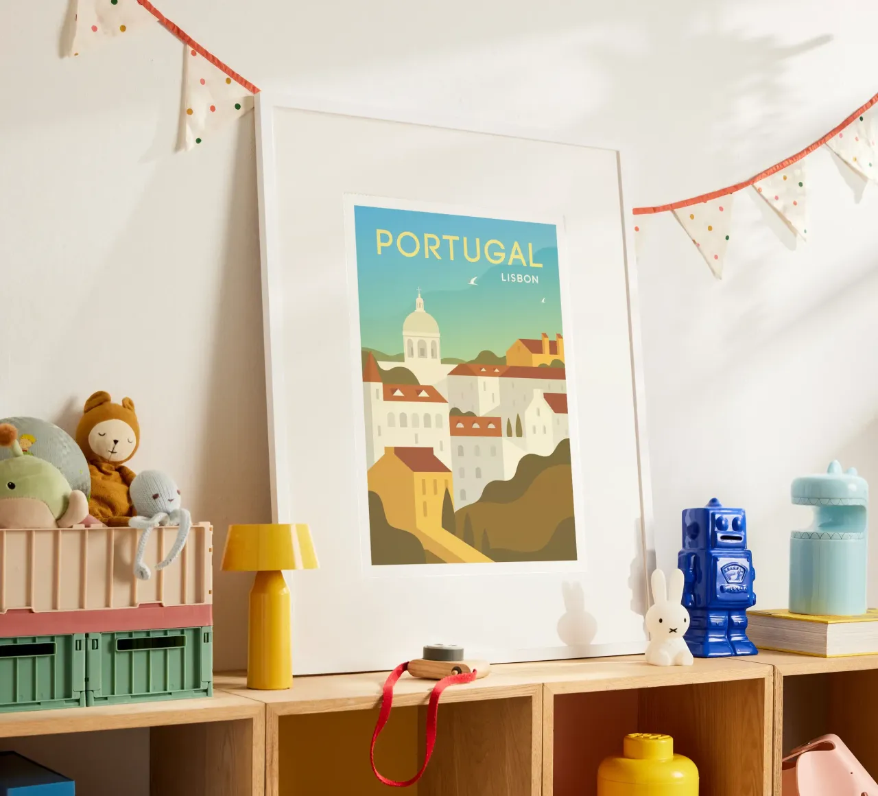 Lisbona, Portogallo carta hahnemühle da Wanderlust Vibes