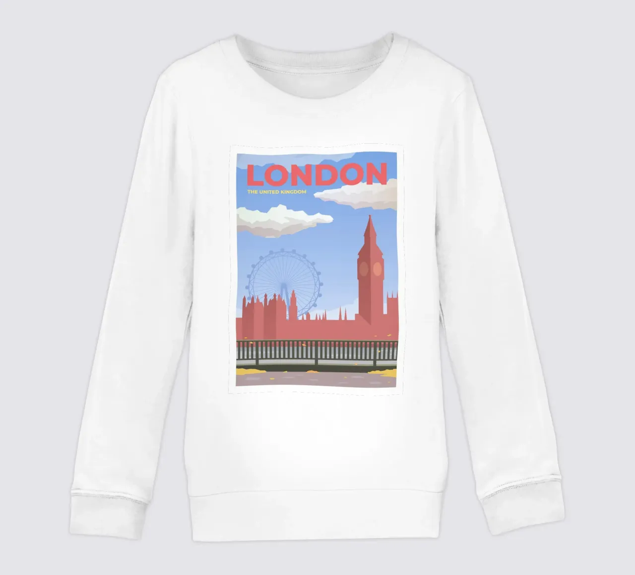 Londra, Regno Unito felpa bambino da Wanderlust Vibes