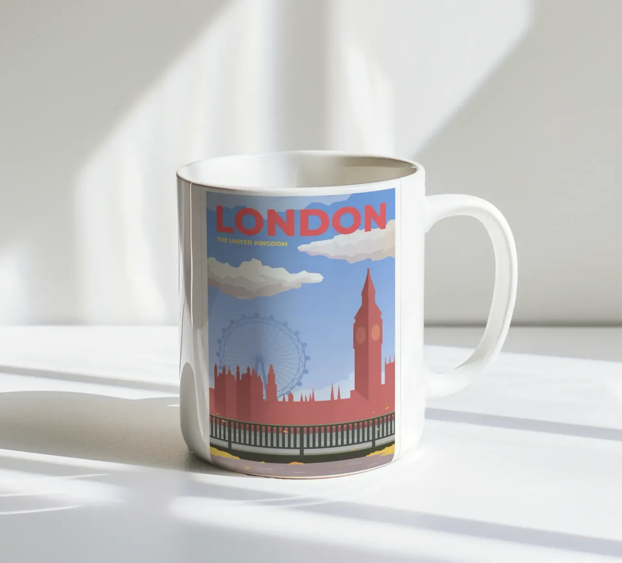 Londra, Regno Unito tazza in ceramica da Wanderlust Vibes