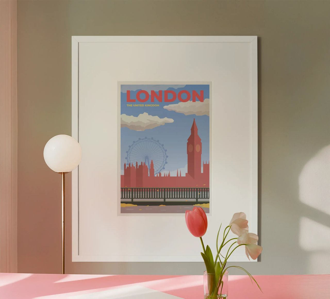 London, Vereinigtes Königreich Poster von Wanderlust Vibes