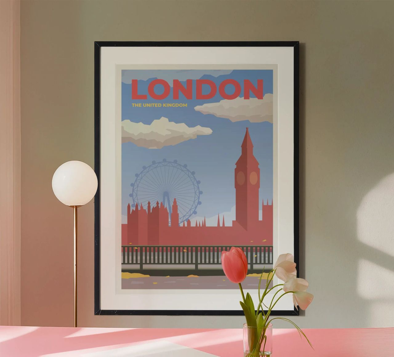 London, Vereinigtes Königreich Poster von Wanderlust Vibes