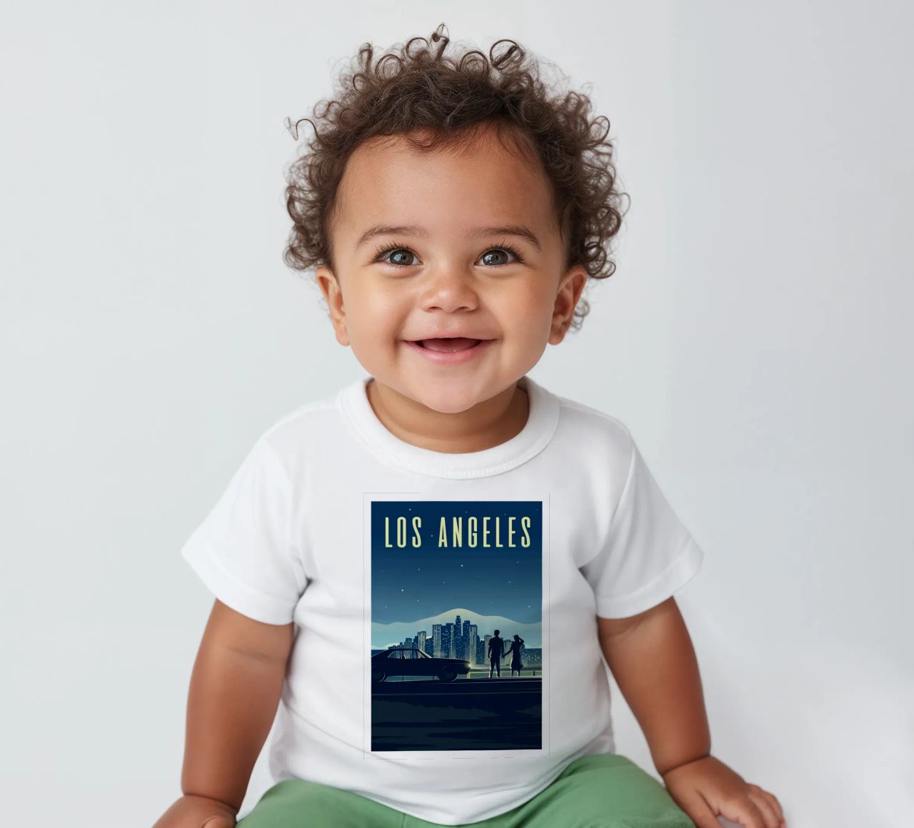 Los Angeles, Californie t-shirt pour bébé de Wanderlust Vibes
