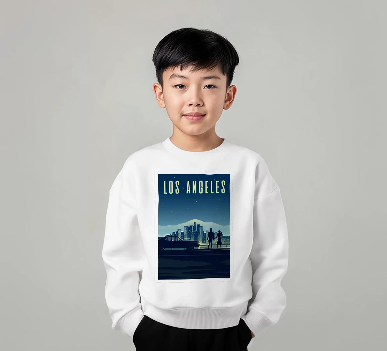 Los Angeles, Californie sweat enfant de Wanderlust Vibes