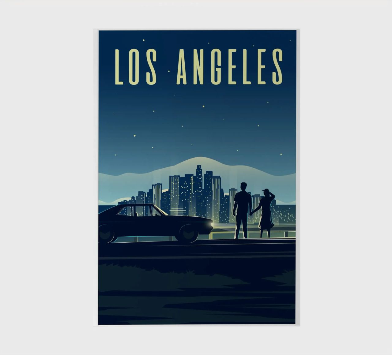 Los Angeles, Californie carnet de notes de Wanderlust Vibes