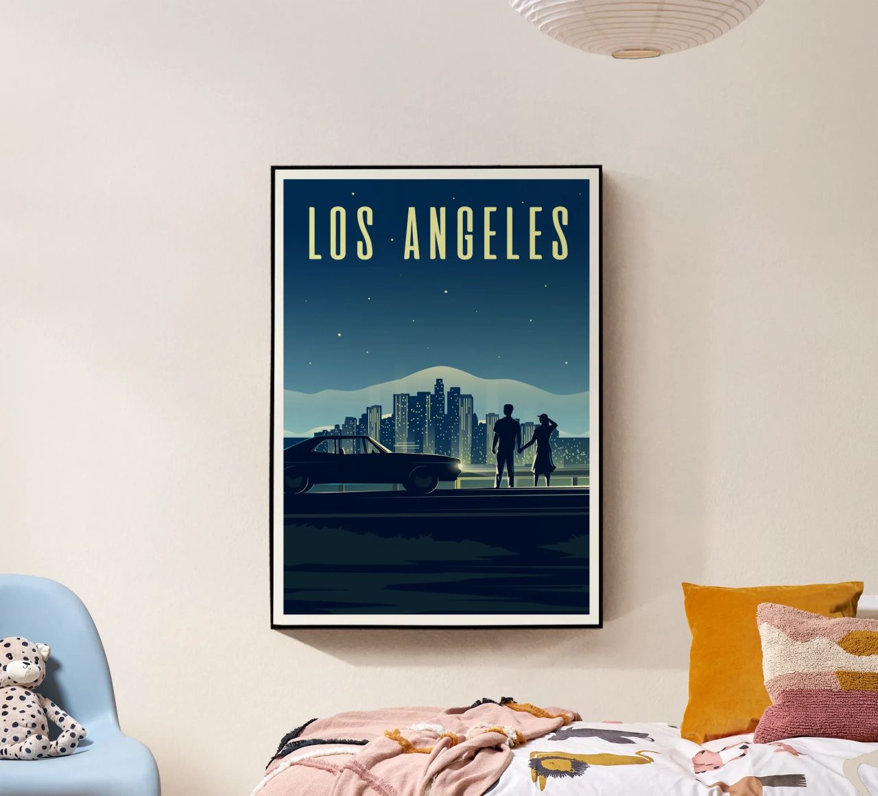 Los Angeles, Californie plexiglas de Wanderlust Vibes