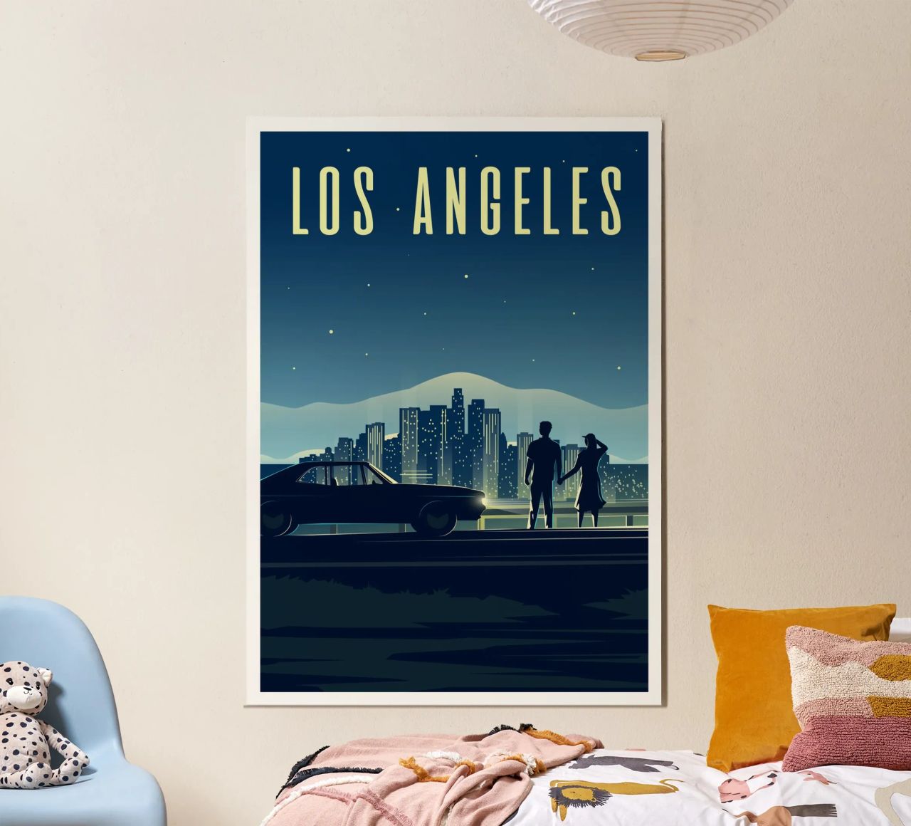 Los Angeles, Californie poster de Wanderlust Vibes