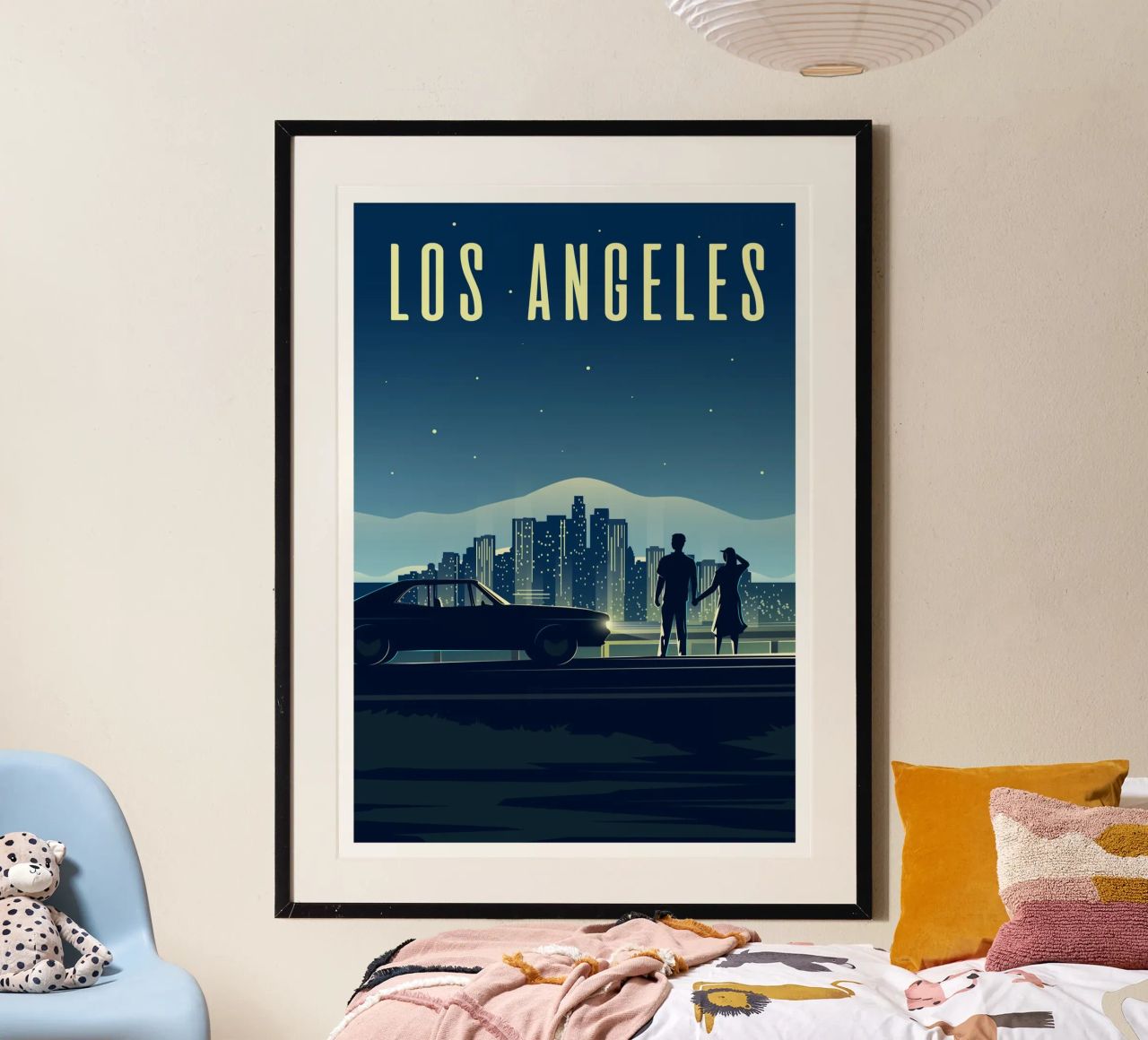 Los Angeles, Californie poster de Wanderlust Vibes