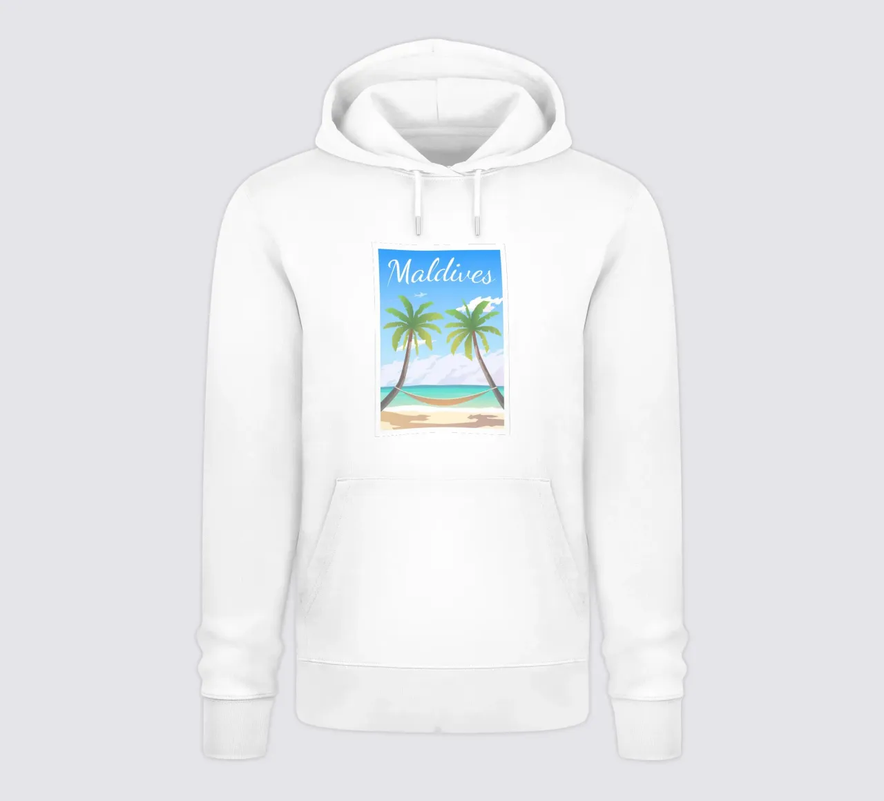 Maldive felpa con cappuccio da Wanderlust Vibes