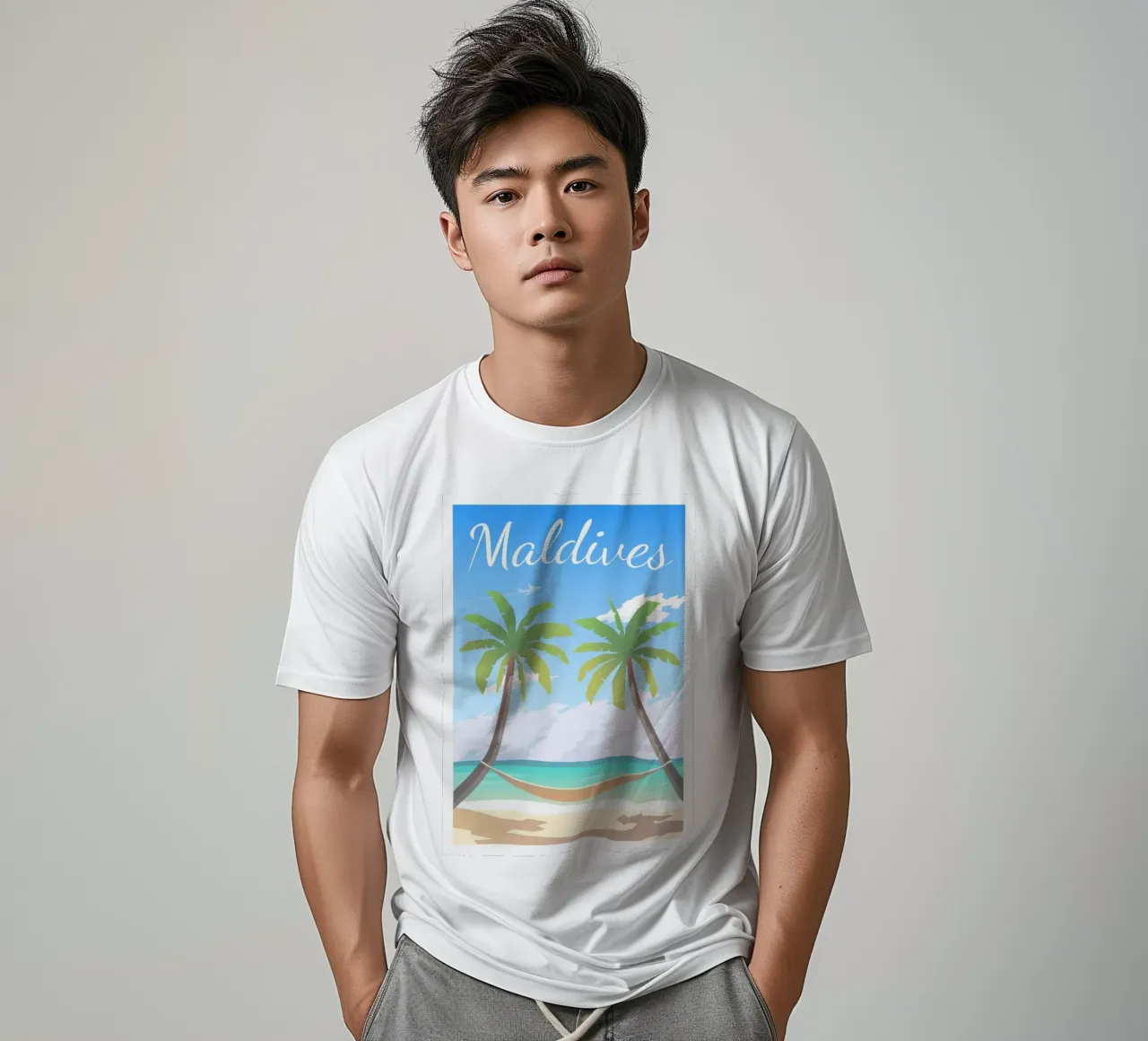 Maldive t-shirt da Wanderlust Vibes