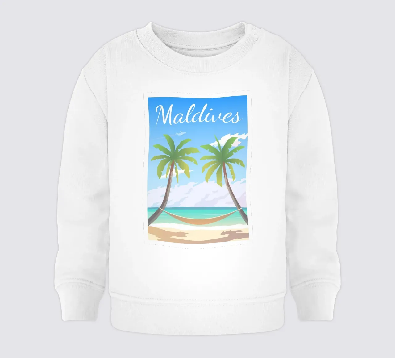 Maldive felpa neonato da Wanderlust Vibes