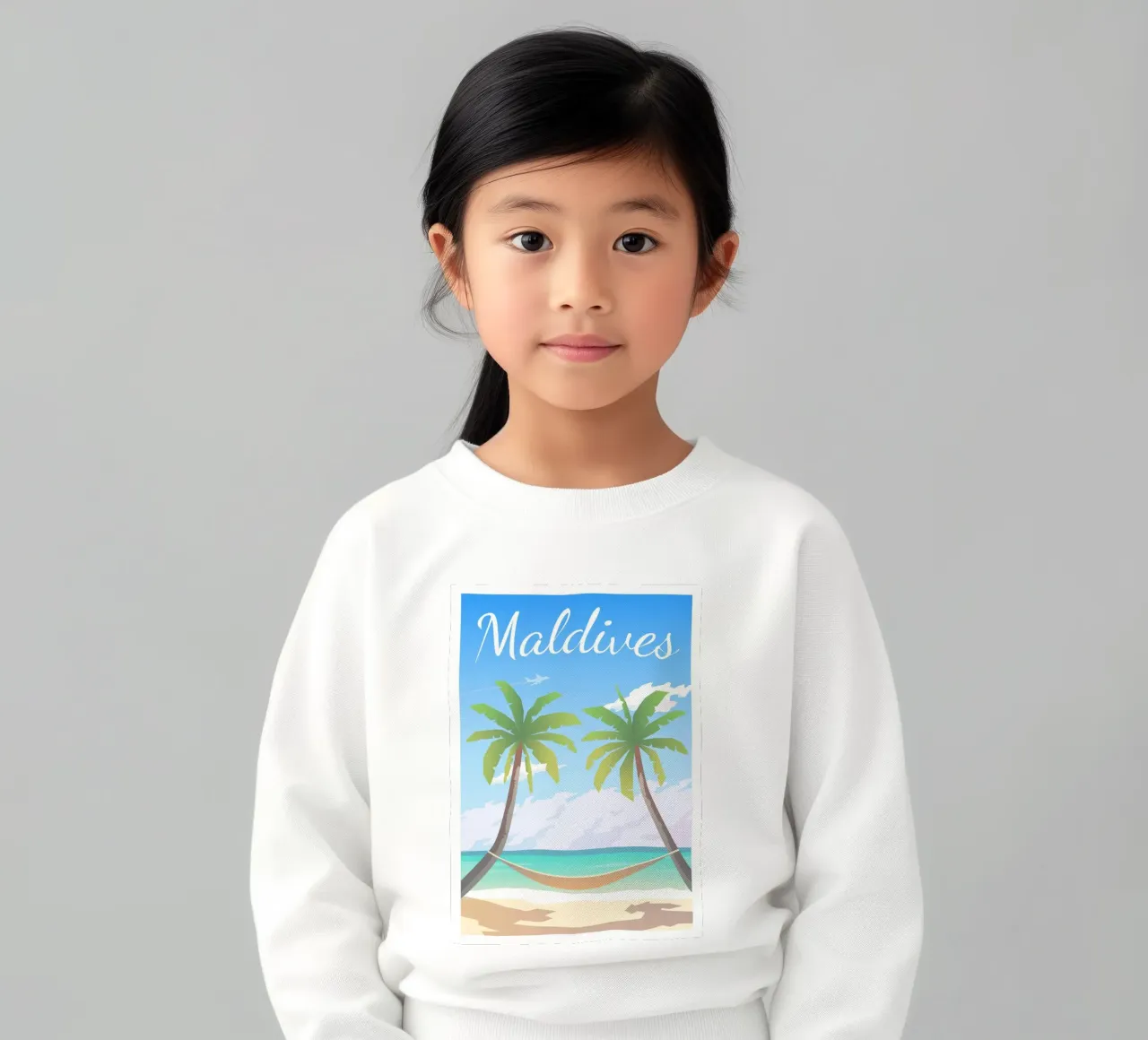 Maldive felpa bambino da Wanderlust Vibes