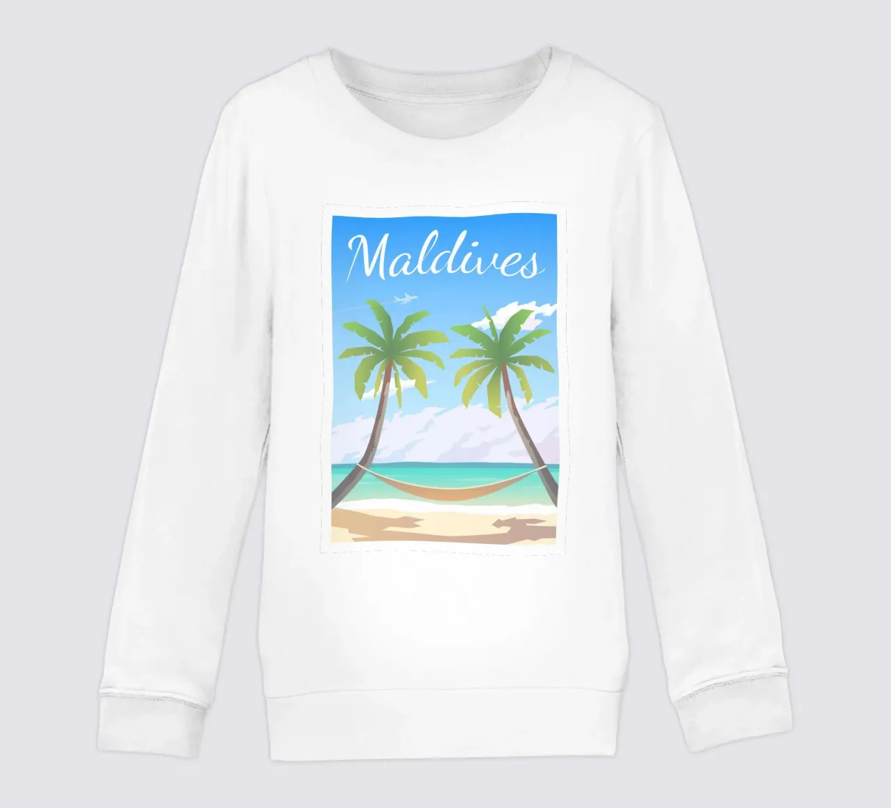 Maldive felpa bambino da Wanderlust Vibes