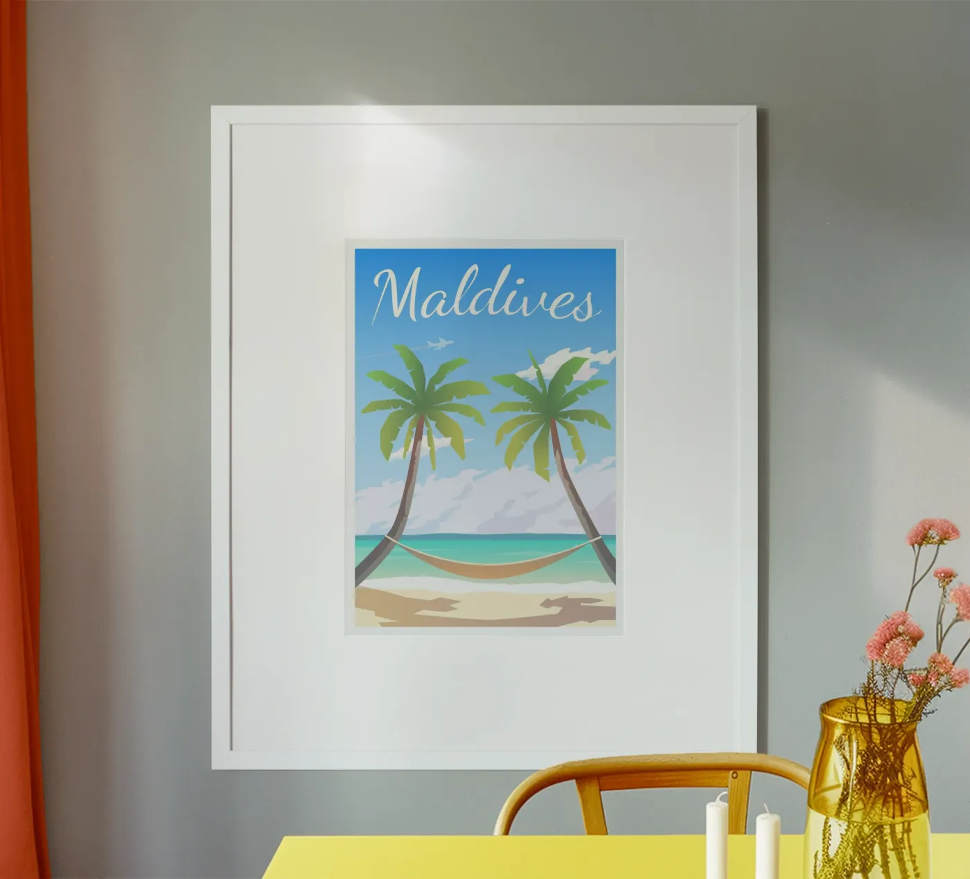 Maldives Poster von Wanderlust Vibes