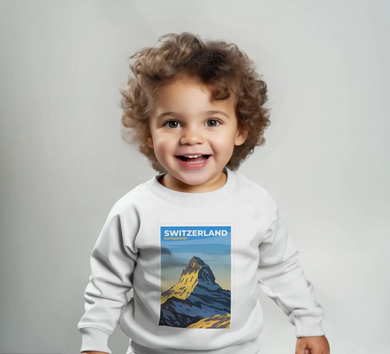Cervino, Svizzera felpa neonato da Wanderlust Vibes