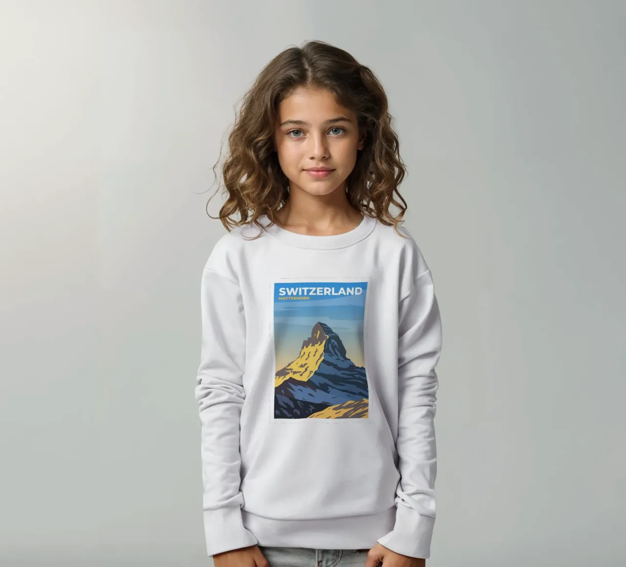 Cervino, Svizzera felpa bambino da Wanderlust Vibes